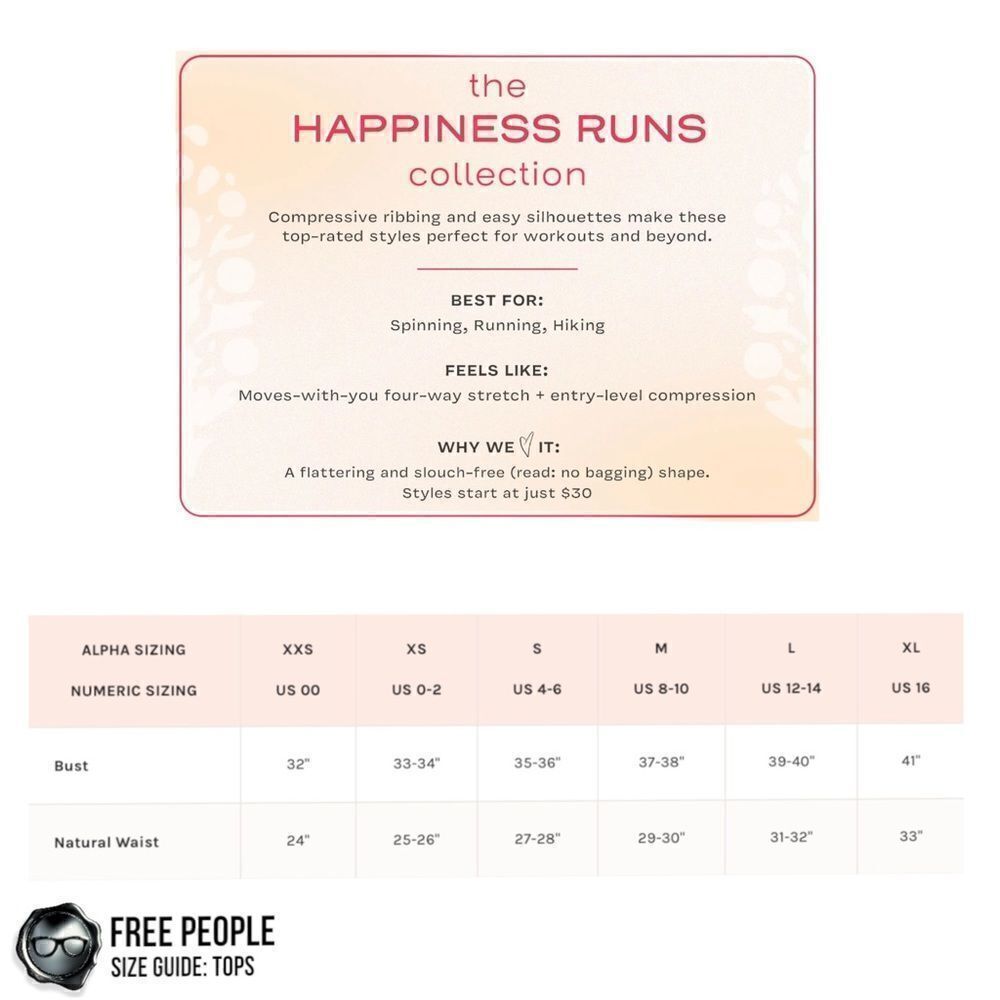 FP MOVEMENT HAPPINESS RUNS CROP TANK IN STARGAZER TEAL XS / SMALL RIBBED BRA TOP - Picture 8 of 8